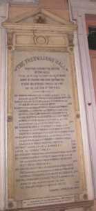 Entrance Chamber Plaque